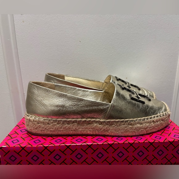 Tory Burch Shoes - Tory Burch Gold Espadrille